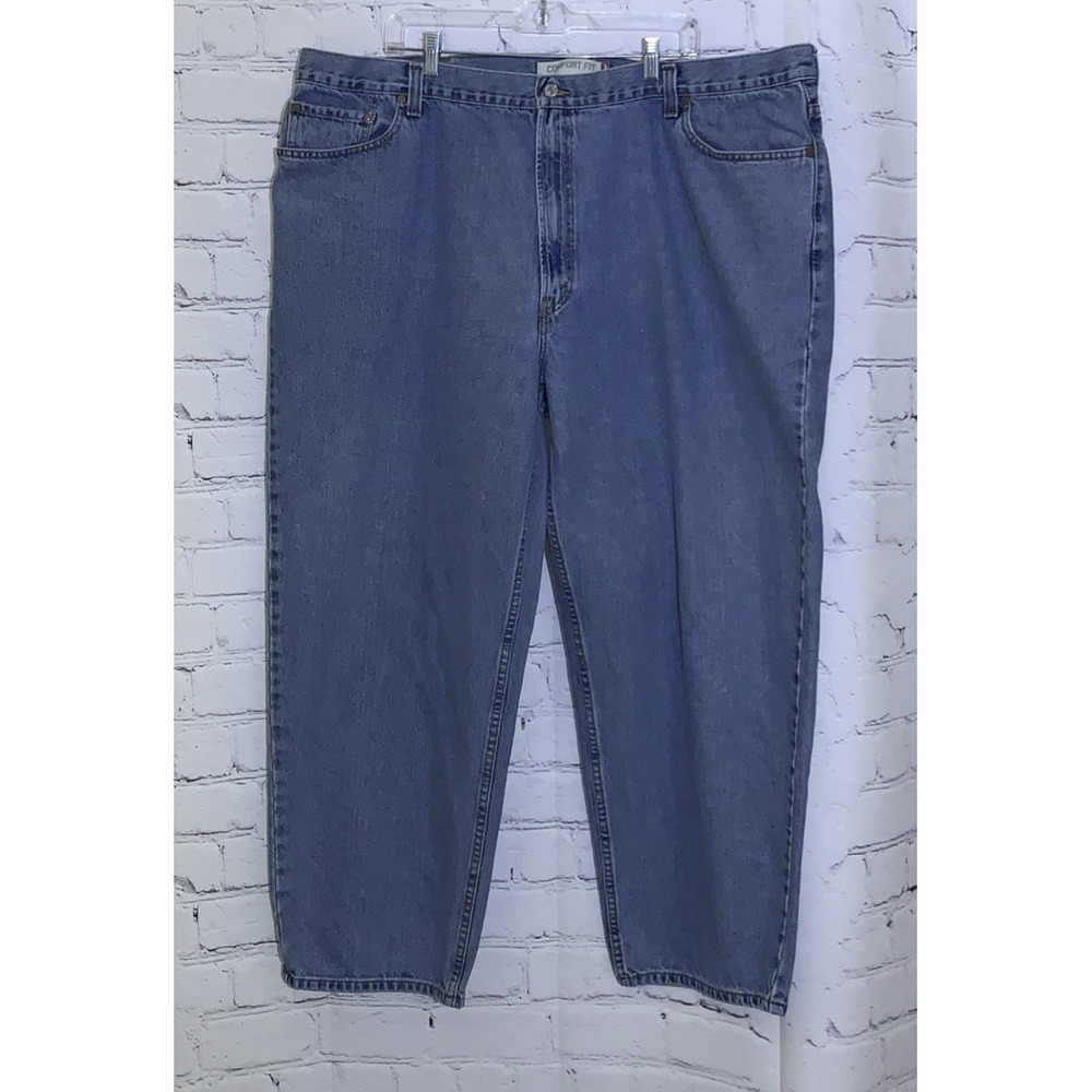 Levi's 560 Jeans Men's 48x30 Loose Comfort Fit Tapered Blue Denim